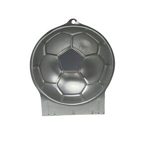 Wilton 2001 Soccer Ball Aluminum Cake Pan Mold Baking Tin